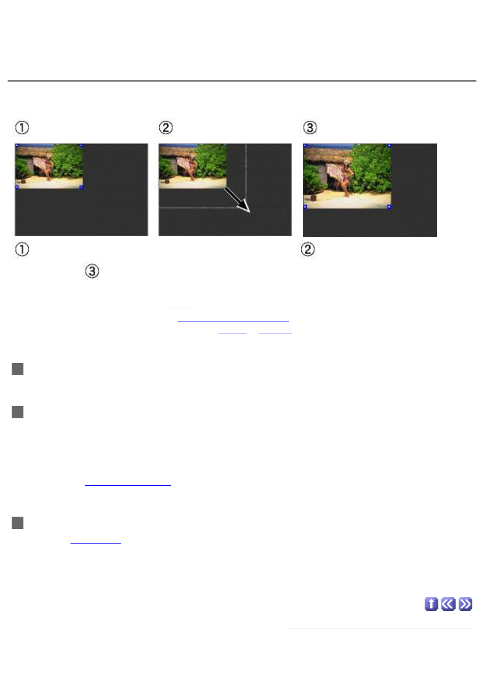 Changing an object's size | Sony DCR-TRV39 User Manual | Page 153 / 237