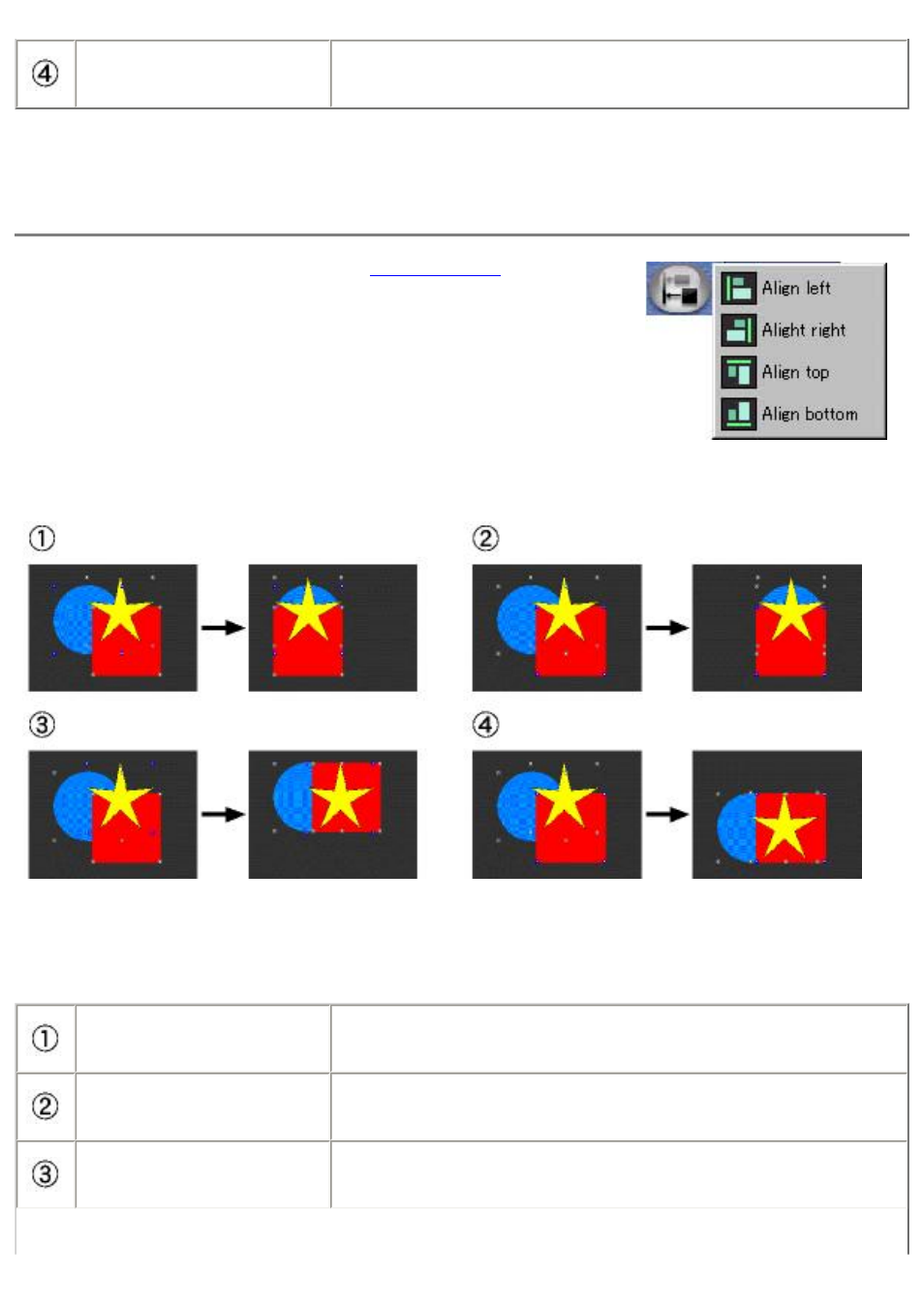 Aligning objects, Alignment | Sony DCR-TRV39 User Manual | Page 155 / 237