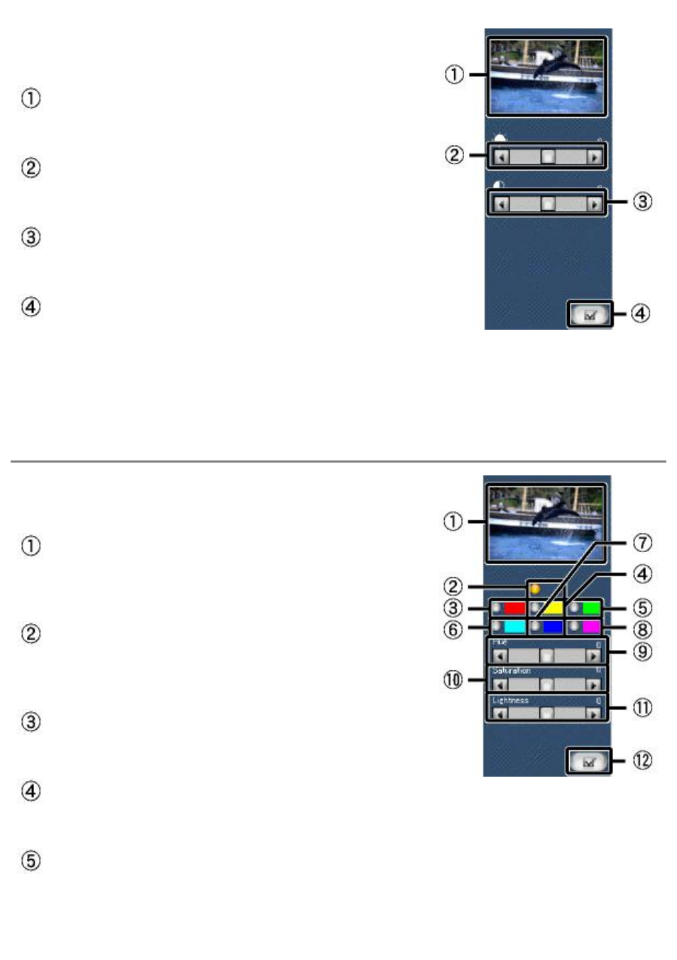 Hue, saturation | Sony DCR-TRV39 User Manual | Page 186 / 237