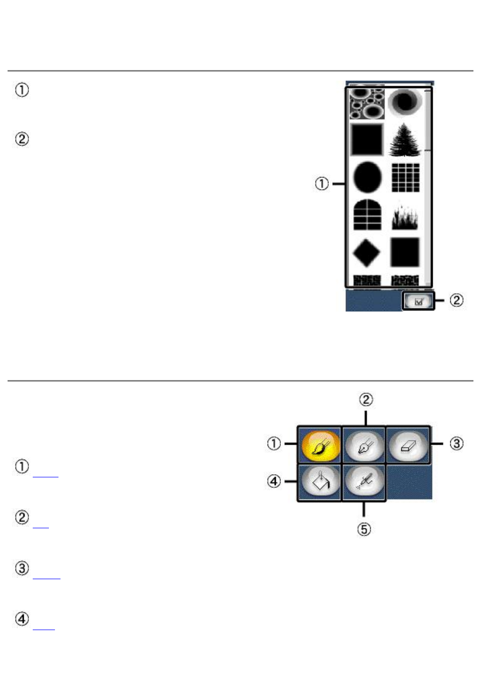 Stencil masks, Drawn masks | Sony DCR-TRV39 User Manual | Page 200 / 237
