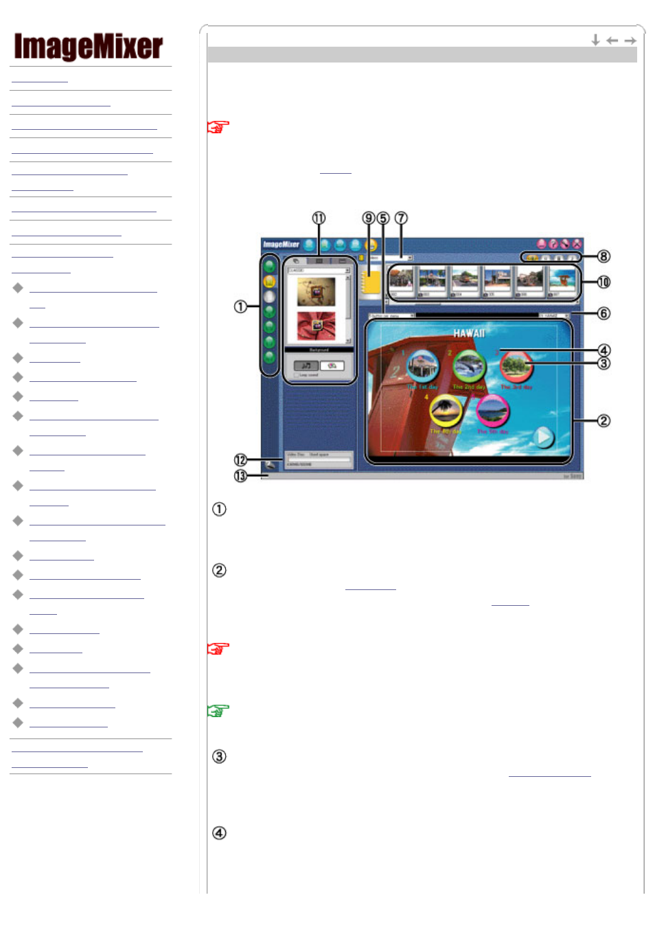 Layout environment/screen, Composition, Layout screen | Sony DCR-TRV39 User Manual | Page 208 / 237