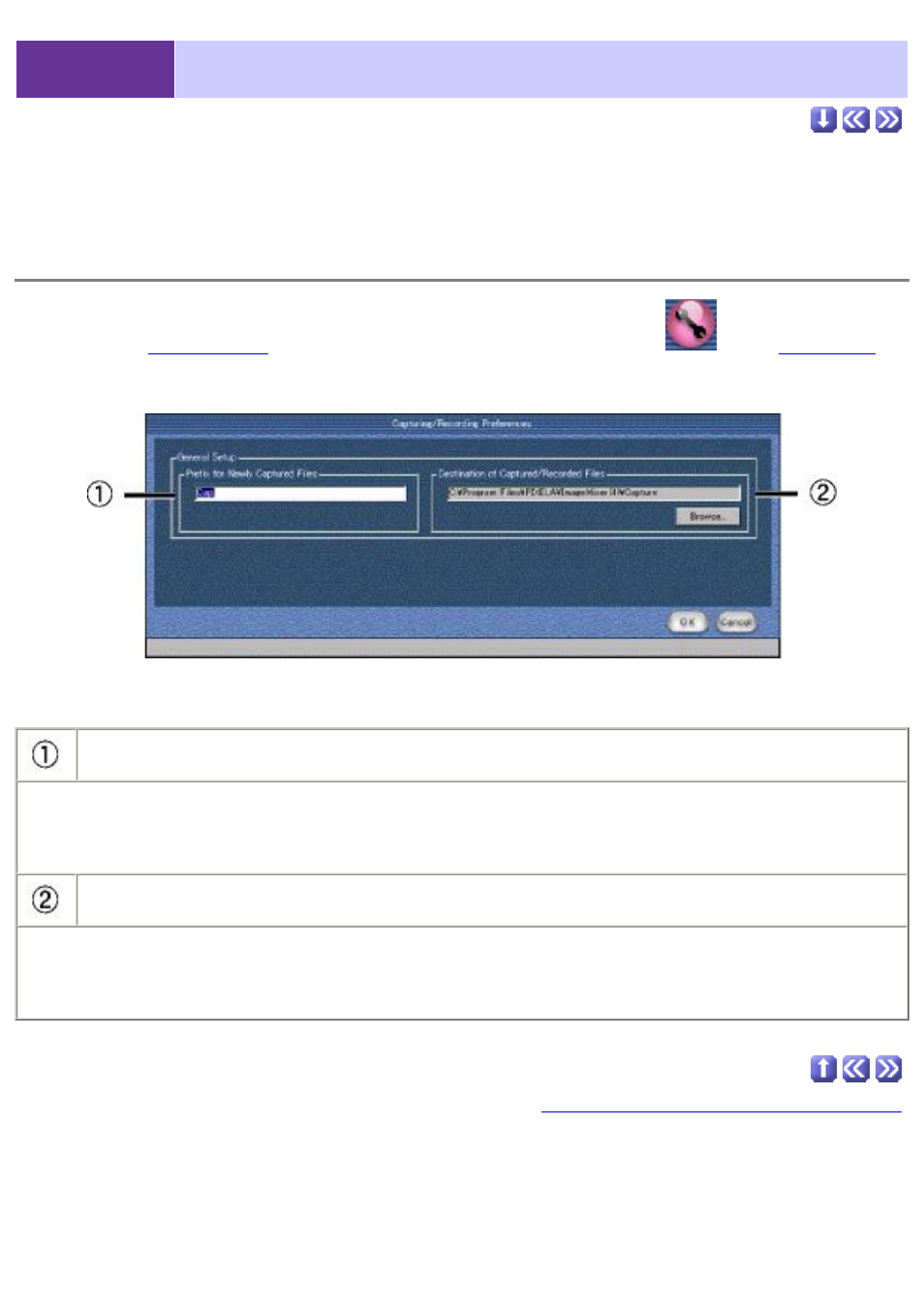 Preferences, Capture preferences, Preference window | Sony DCR-TRV39 User Manual | Page 27 / 237