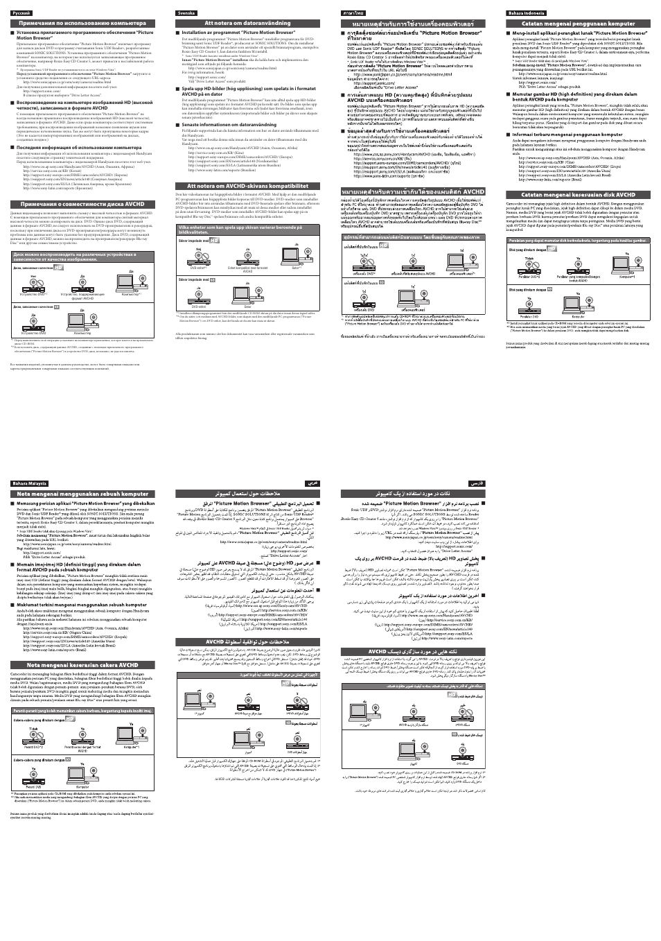 Sony HDR-SR5 User Manual | Page 2 / 2