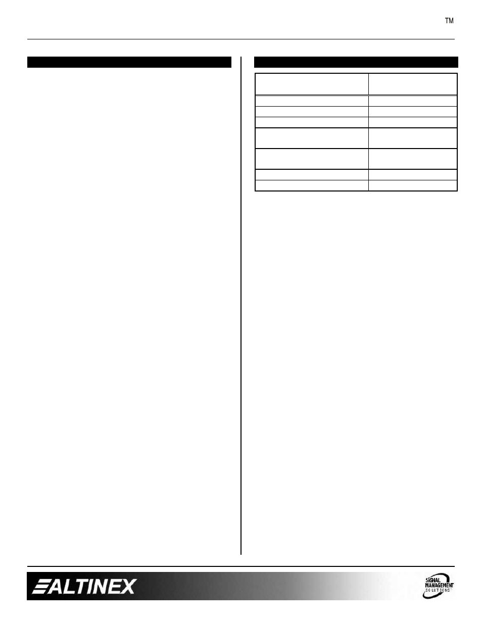 V-matrix | Altinex 8-Out Audio Output Card VM2142AU User Manual | Page 4 / 7