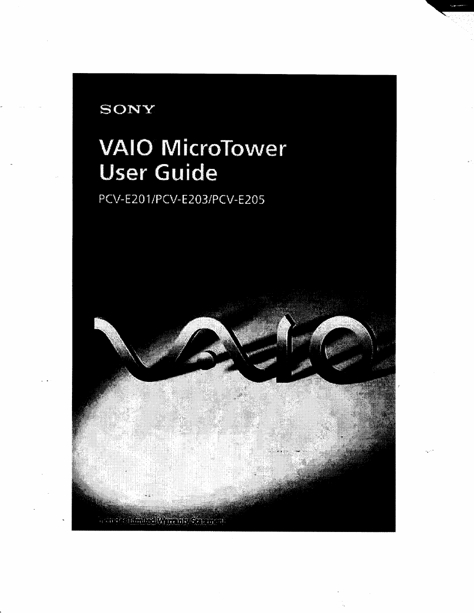 Sony PCV-E205 User Manual | 119 pages