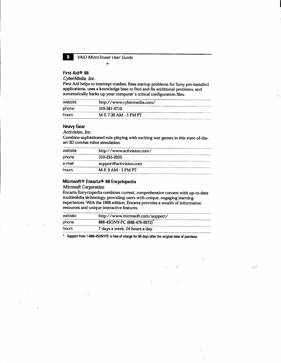 Sony PCV-E205 User Manual | Page 16 / 119