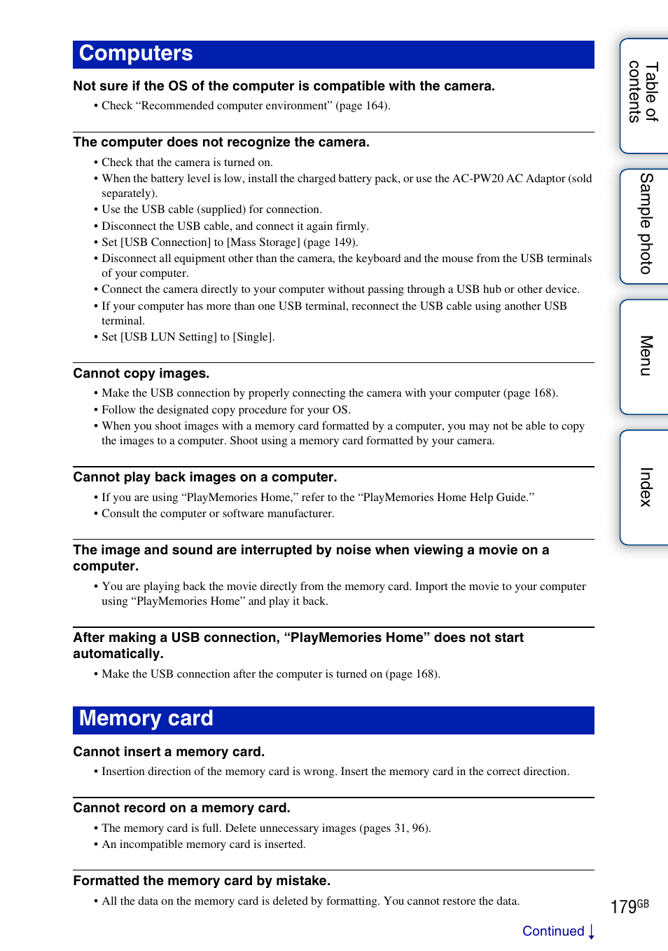 Sony NEX-3N User Manual | Page 179 / 198