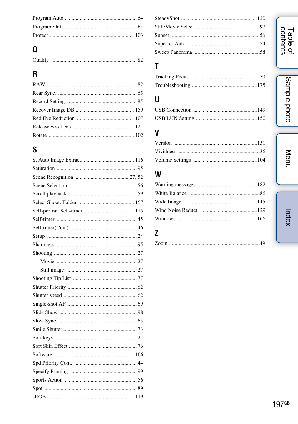 Sony NEX-3N User Manual | Page 197 / 198