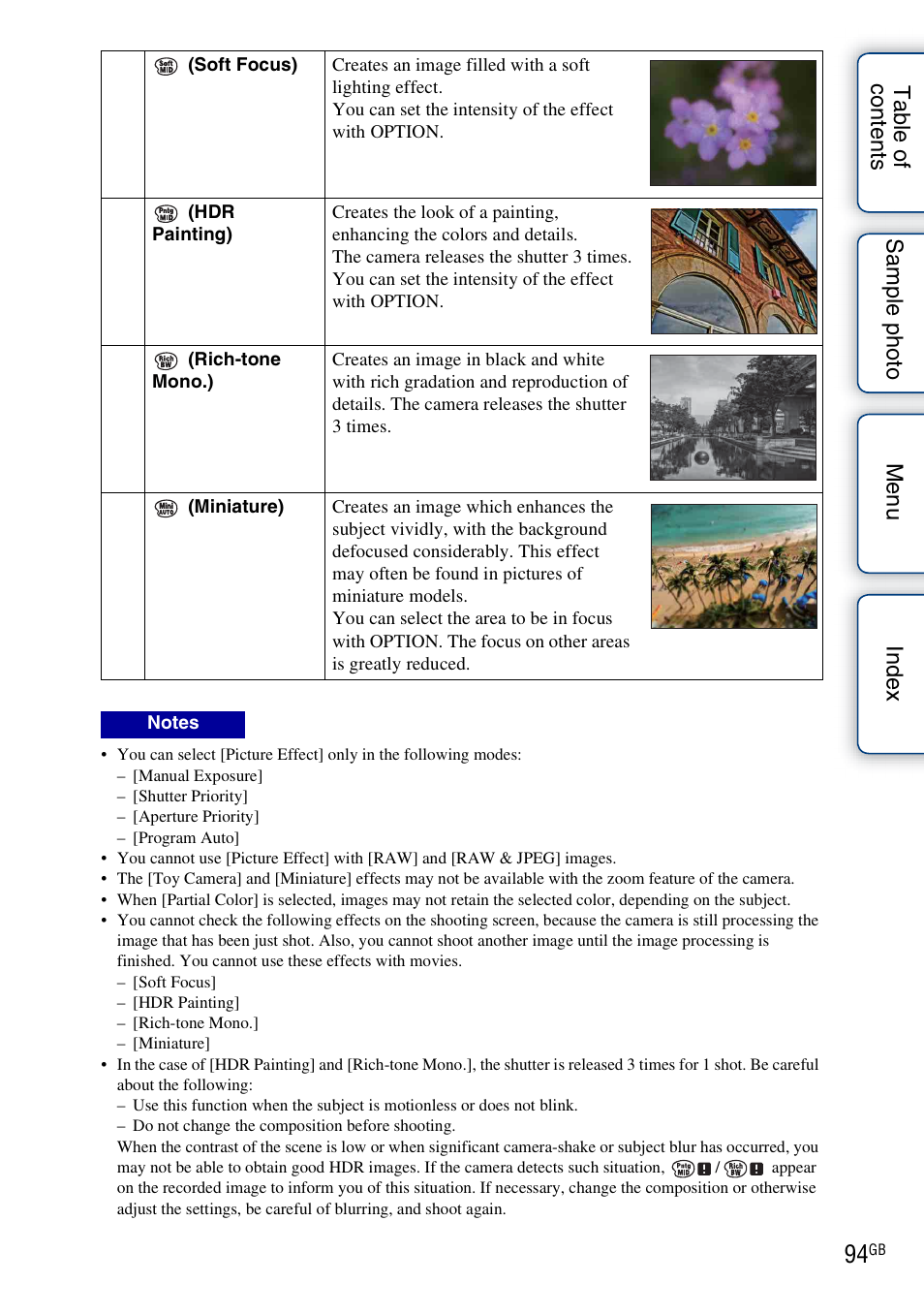 Sony NEX-3N User Manual | Page 94 / 198