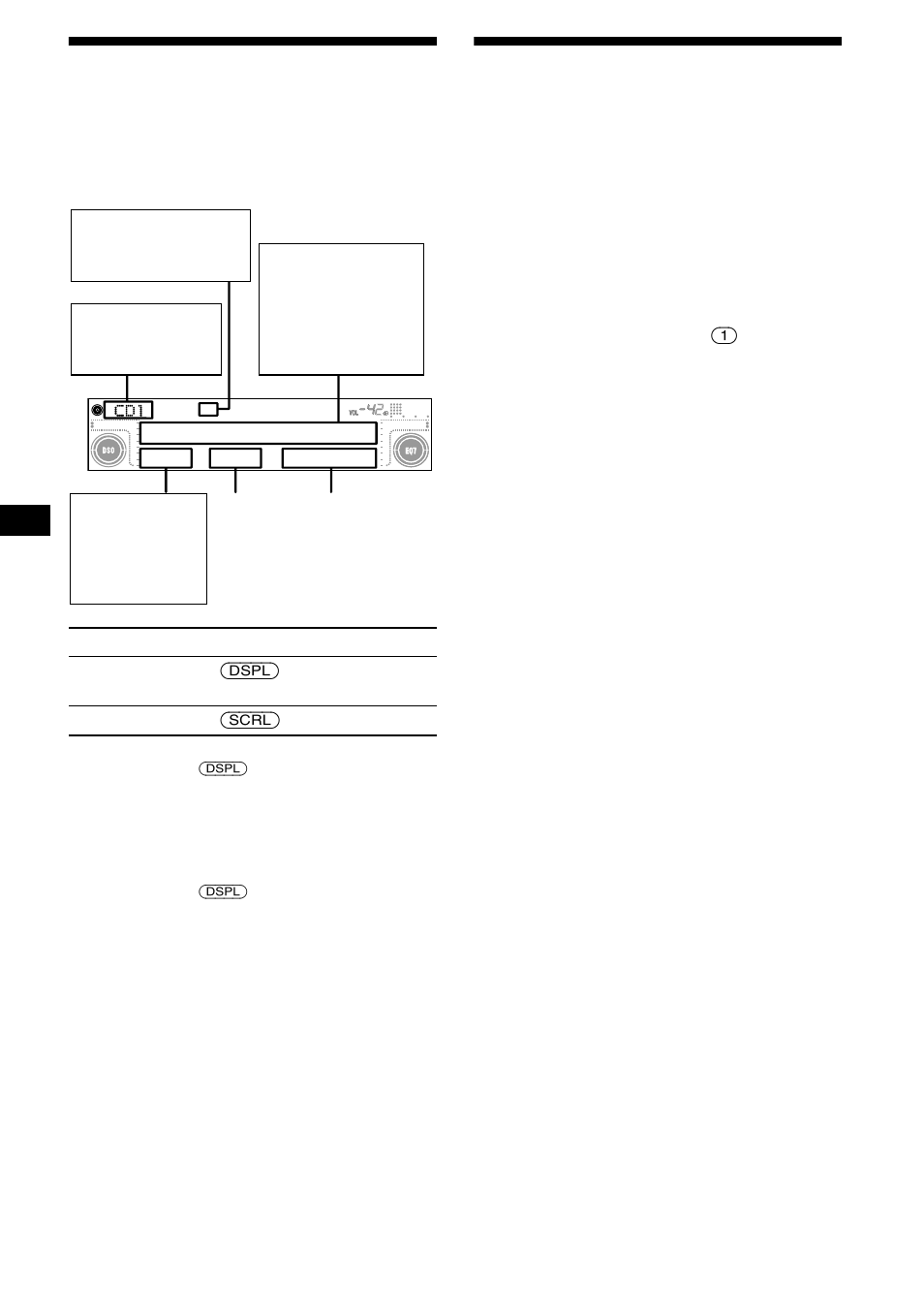 Display items, Playing tracks repeatedly, Repeat play | Display items playing tracks repeatedly, Ep 10, 10 display items | Sony CDX-M630 User Manual | Page 10 / 88