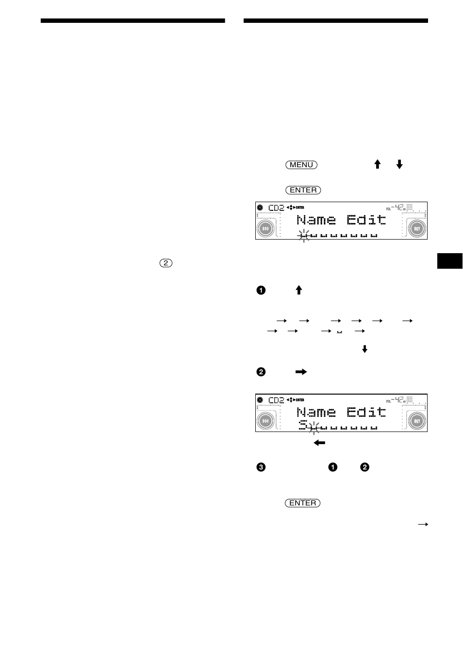 Playing tracks in random order, Shuffle play, Labeling a cd | Disc memo, 11 playing tracks in random order | Sony CDX-M630 User Manual | Page 11 / 88