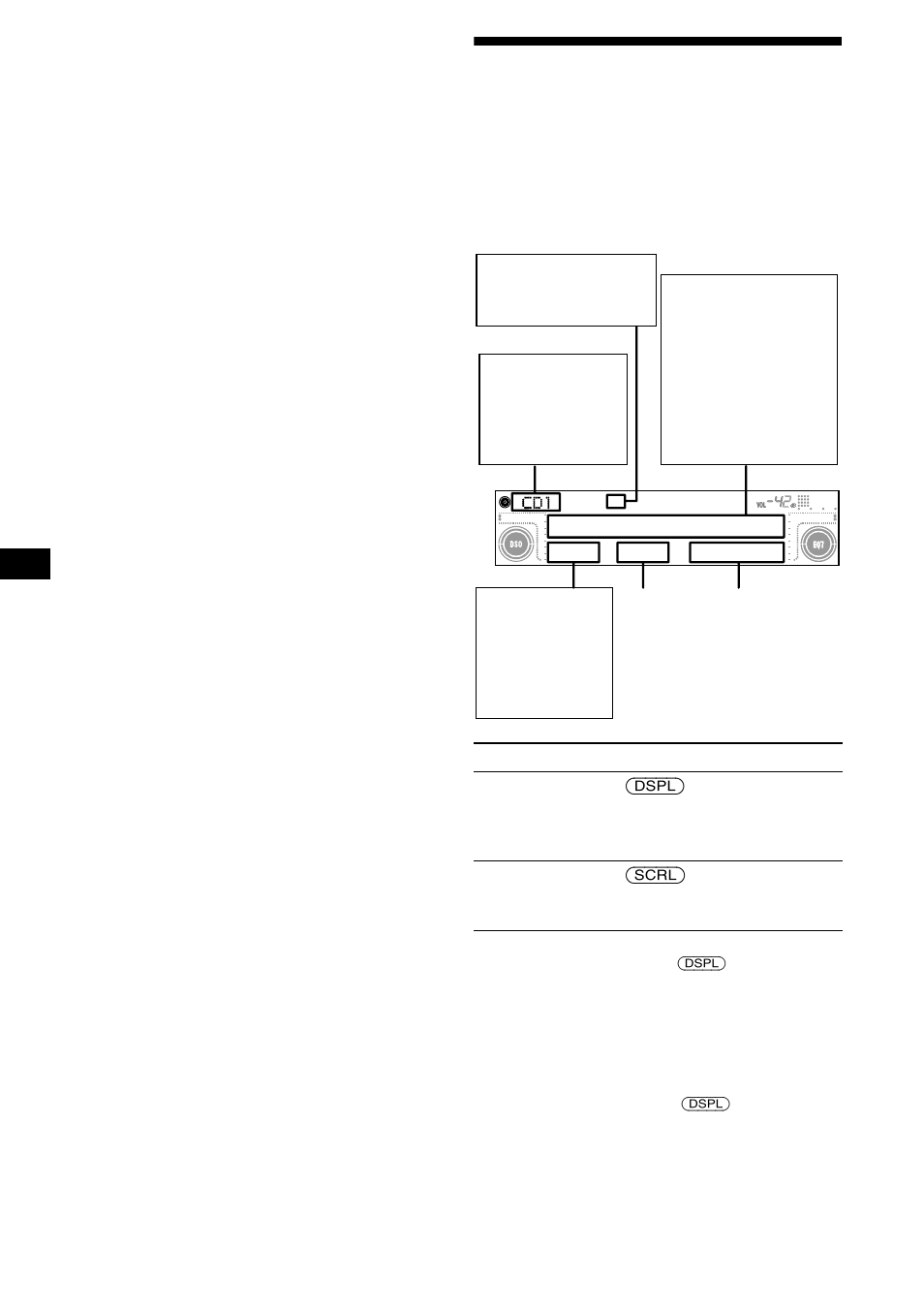 Rubriques d’affichage | Sony CDX-M630 User Manual | Page 36 / 88