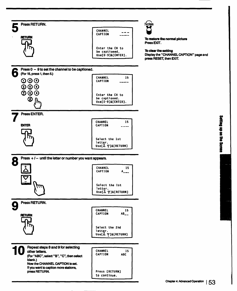 Sony KV-27XBR55 User Manual | Page 53 / 70