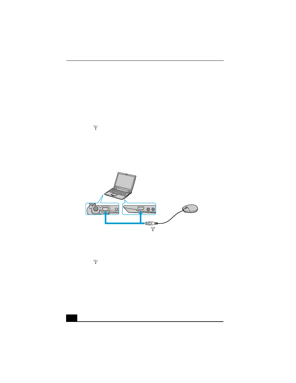 Connecting a usb device, To connect a usb device | Sony PCG-R505JLK User Manual | Page 62 / 161