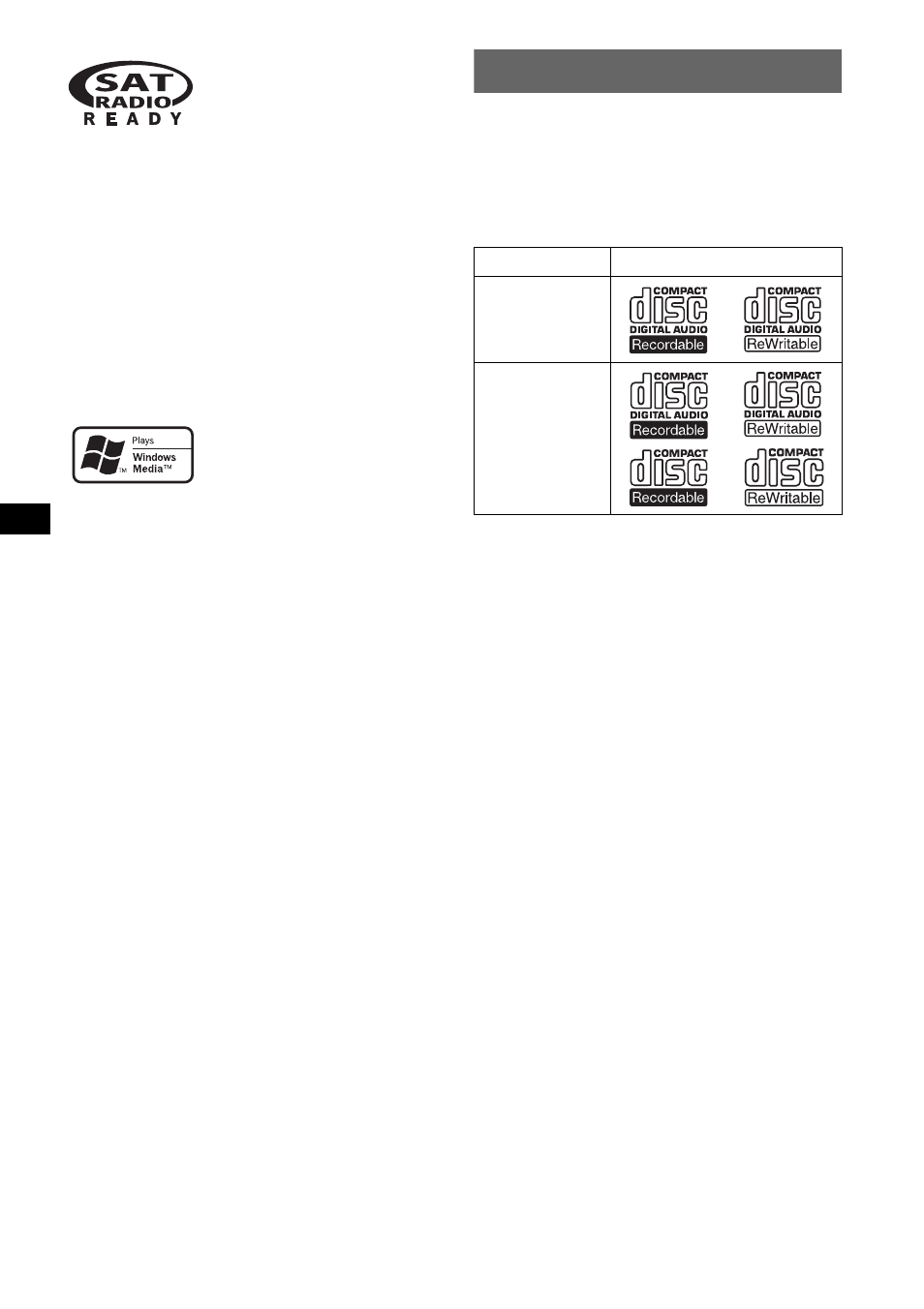 Welcome | Sony MEX-BT2600 User Manual | Page 4 / 80