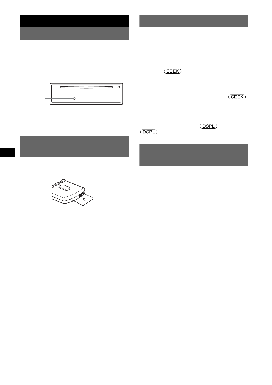 Getting started, Resetting the unit, Preparing the card remote commander | Setting the clock, Adjusting the volume level of each device, Getting started resetting the unit | Sony MEX-BT2600 User Manual | Page 6 / 80