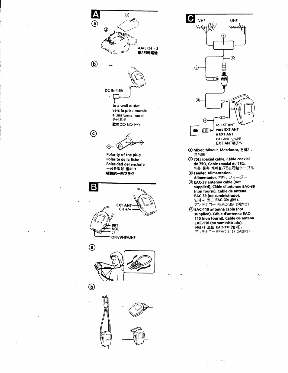 Sony FDL-PT22 User Manual | Page 3 / 6