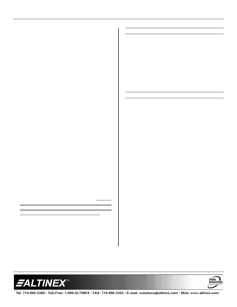 2 description of commands, Command organization, Basic commands | Multitasker | Altinex Dual Twisted Pair Receiver to Computer / Component Video + Audio MT115-111 User Manual | Page 11 / 21