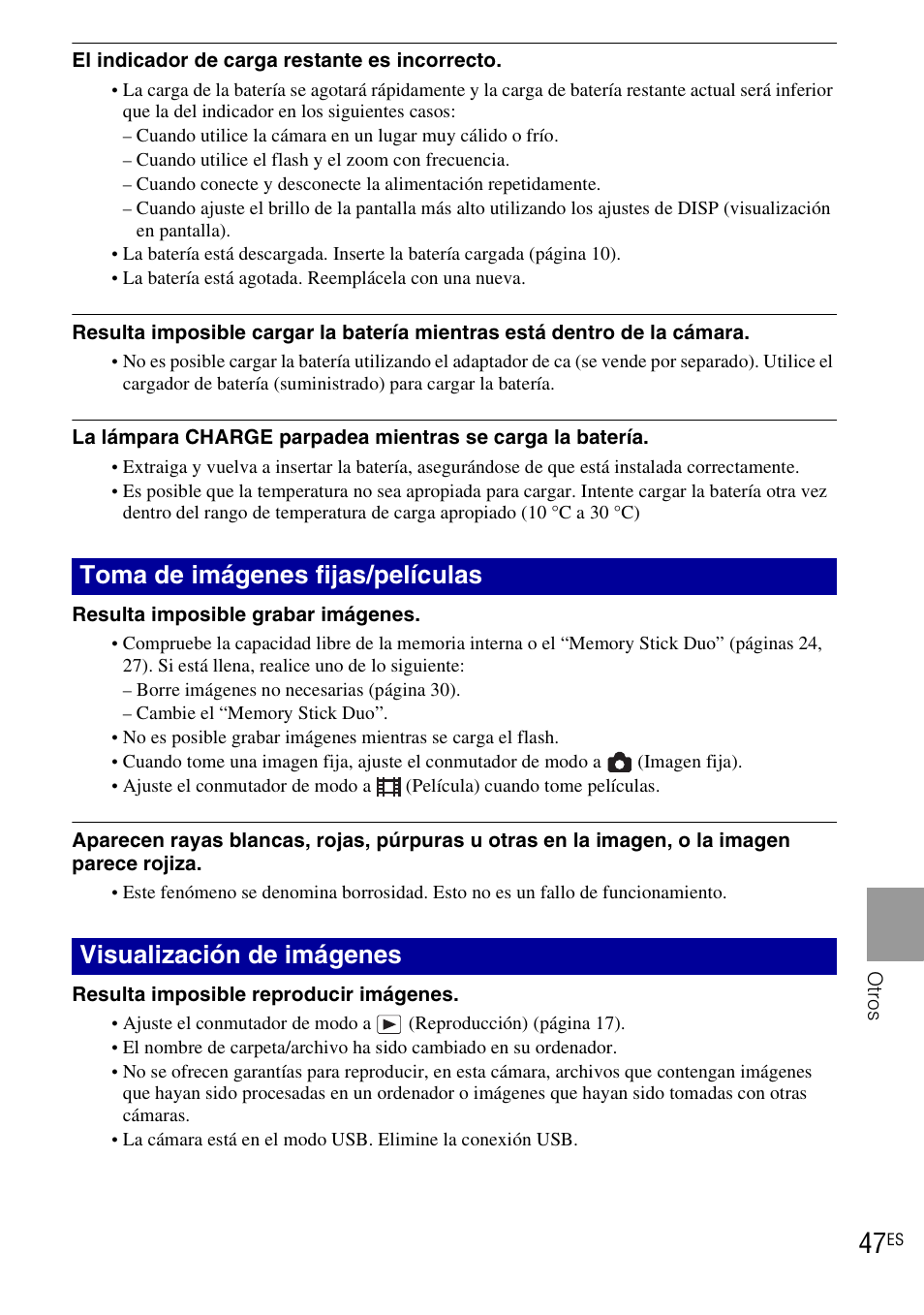 Sony DSC-W190 User Manual | Page 101 / 112