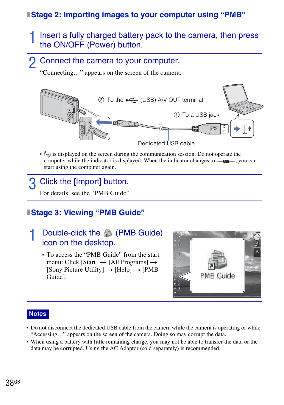 Sony DSC-W190 User Manual | Page 38 / 112