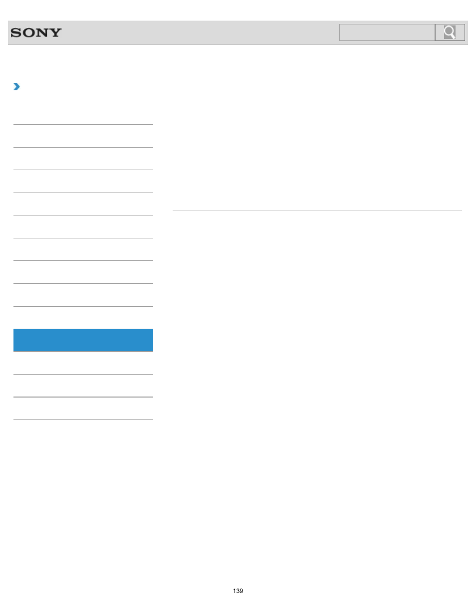 Service and support, How to use, Search | Sony SVL24145CXB User Manual | Page 139 / 541