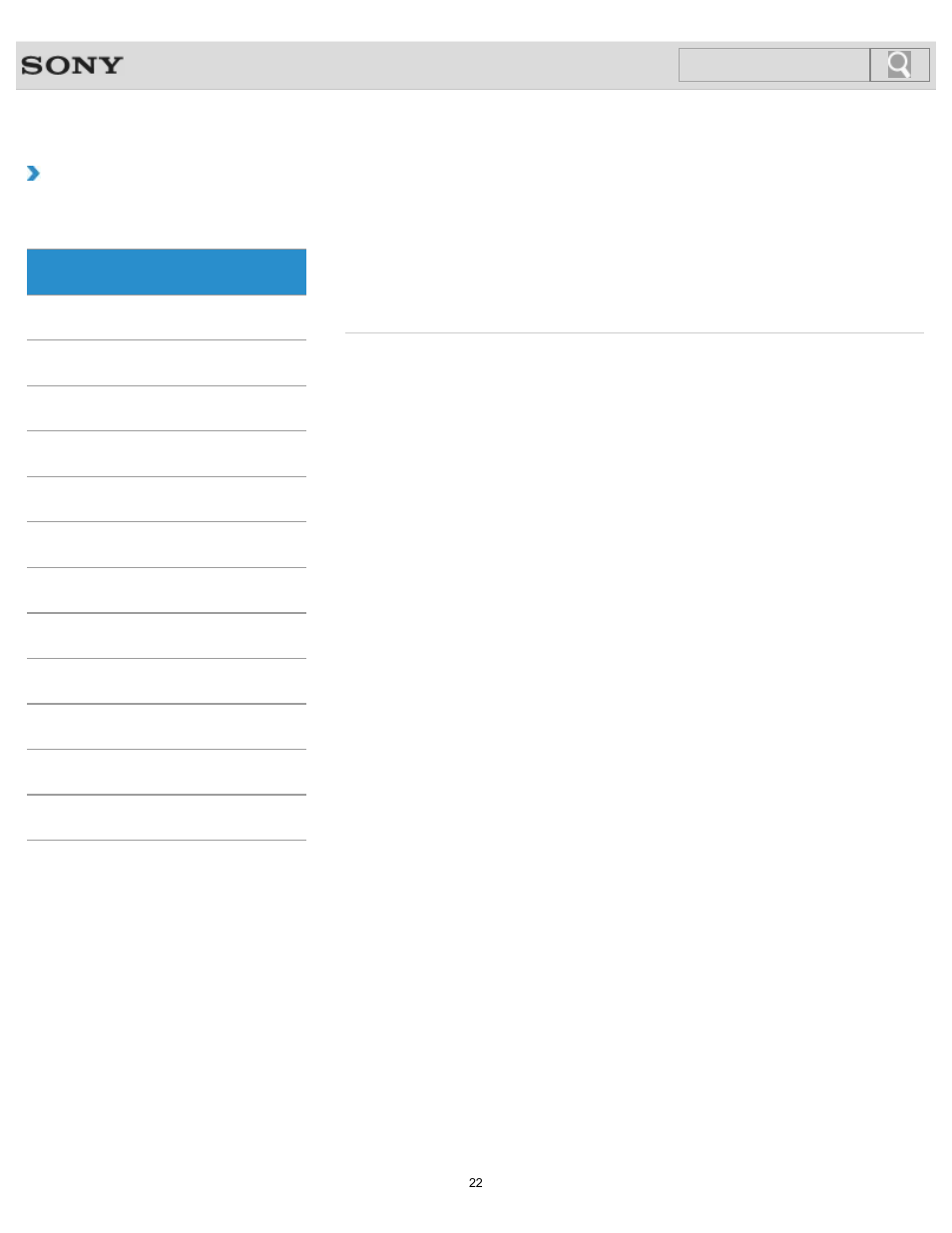 User account, How to use, Search | Sony SVL24145CXB User Manual | Page 22 / 541