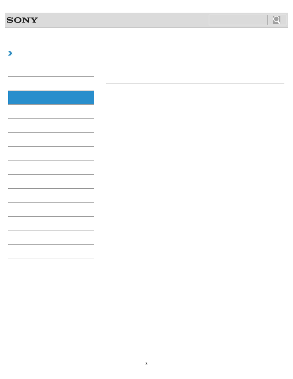 Parts description, How to use, Search | Sony SVL24145CXB User Manual | Page 3 / 541