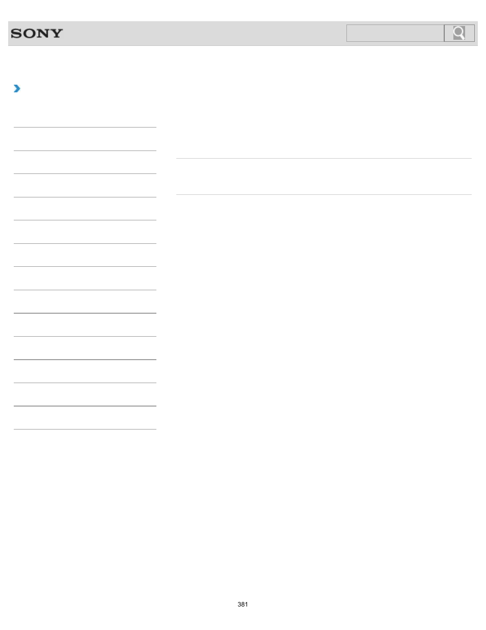 How to use, Search | Sony SVL24145CXB User Manual | Page 381 / 541