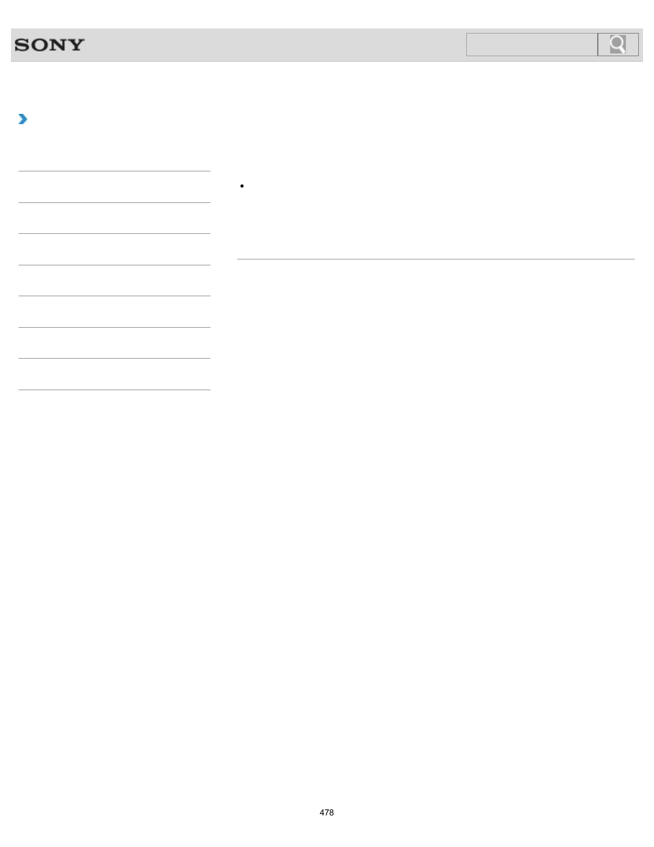 Troubleshooting, Search | Sony SVL24145CXB User Manual | Page 478 / 541