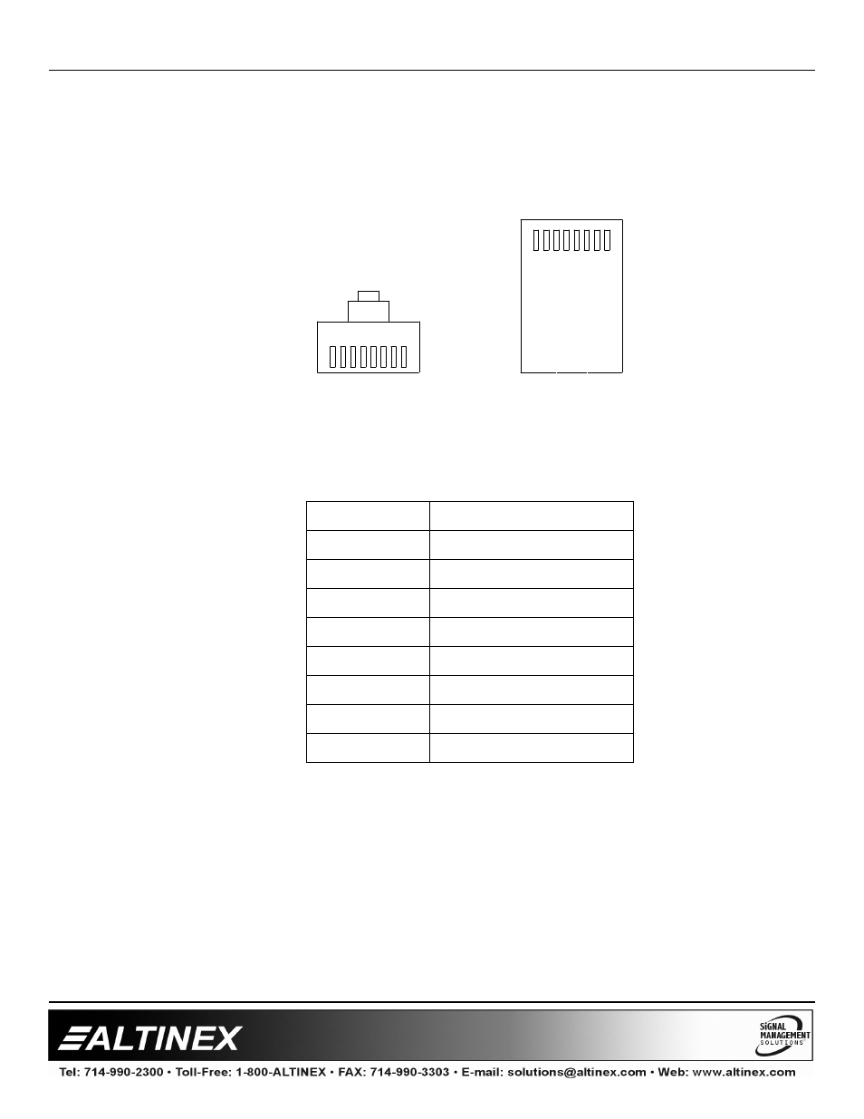 Special application | Altinex CAT-5 to VGA + Audio Receiver DA1931CT User Manual | Page 7 / 12