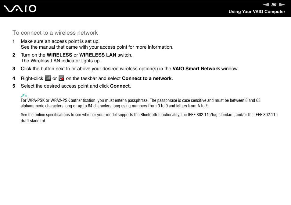 Sony VGN-NR430E User Manual | Page 59 / 163