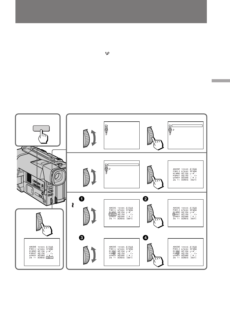 Making your own titles | Sony CCD-TRV85 User Manual | Page 49 / 88