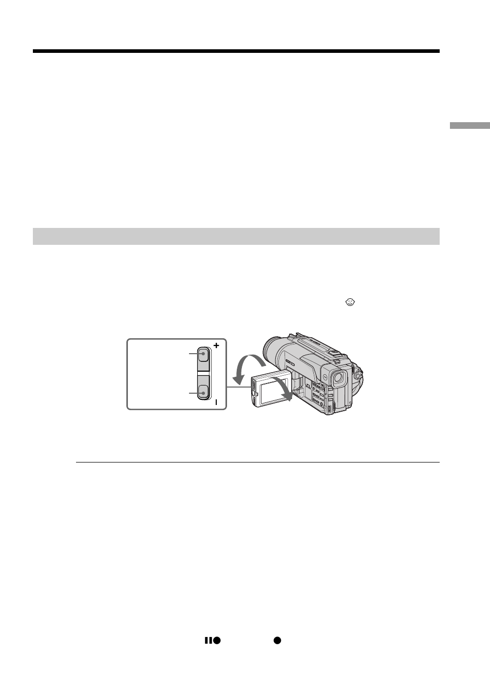 Recording a picture, Adjusting the lcd screen | Sony DCR-TRV120 User Manual | Page 17 / 132