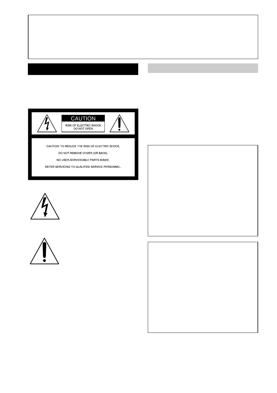 Warning, Caution, Welcome | For customers in the u.s.a | Sony DCR-TRV120 User Manual | Page 2 / 132