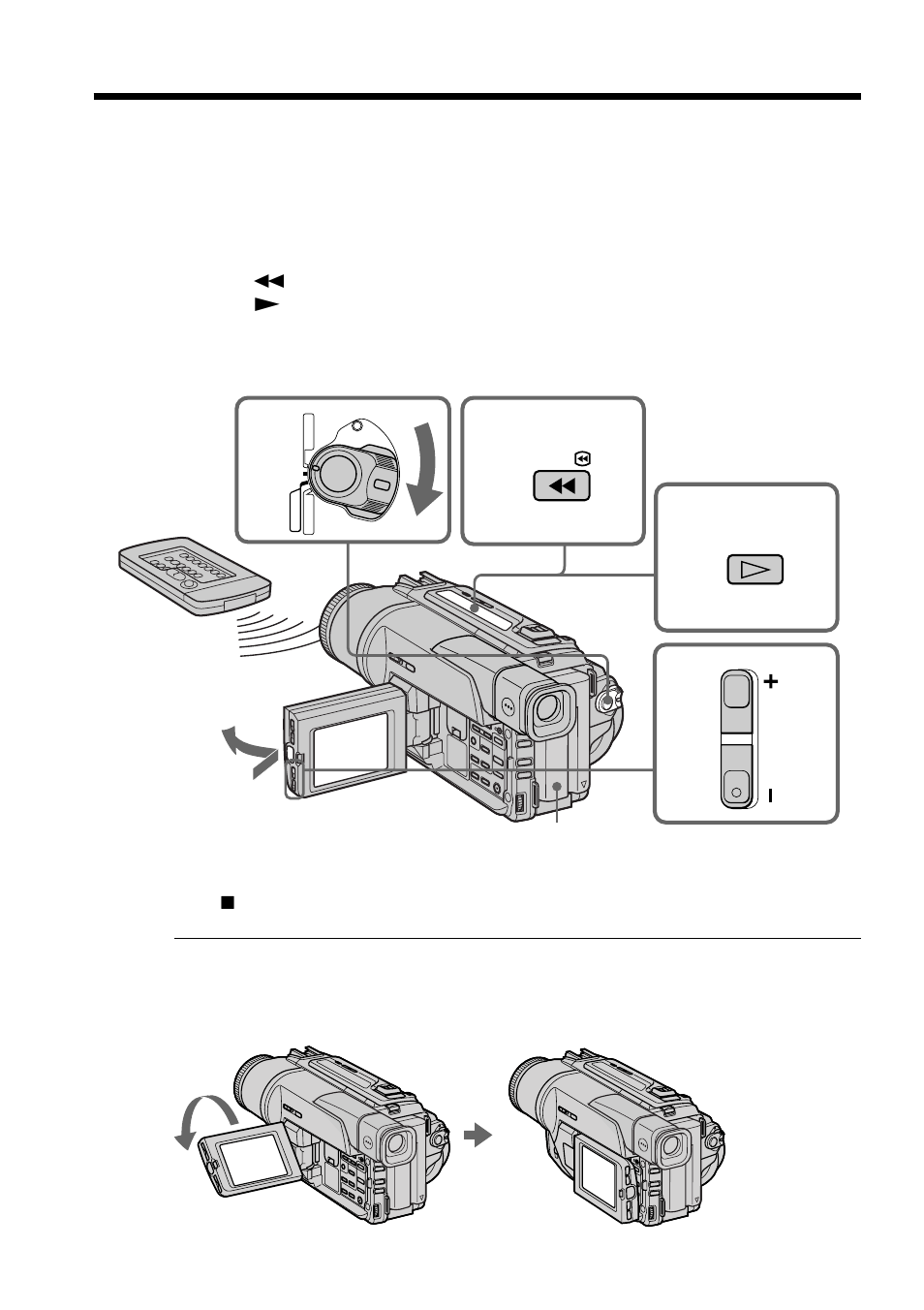 Playing back a tape | Sony DCR-TRV120 User Manual | Page 24 / 132