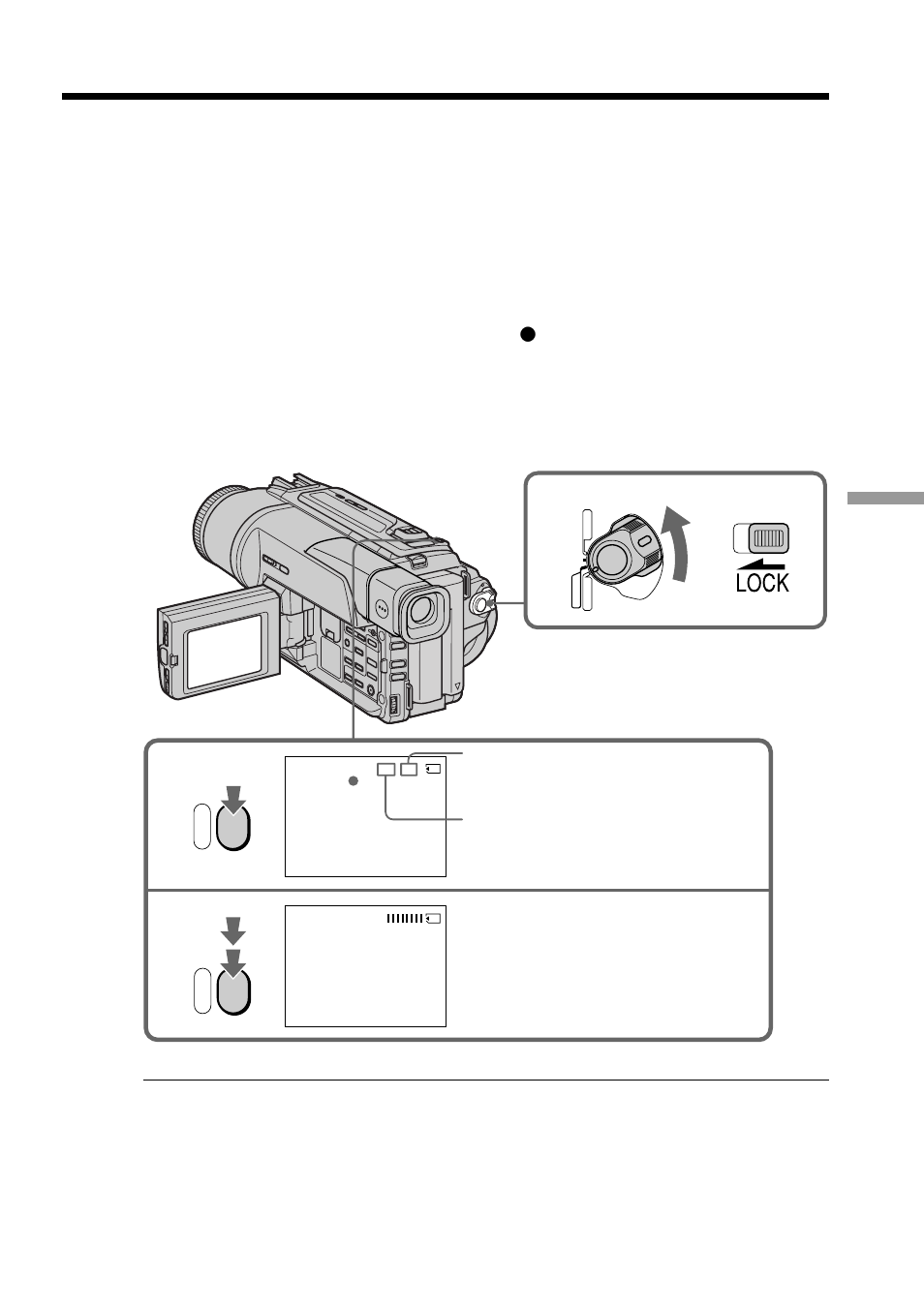 Recording still images on “memory stick, Memory photo recording | Sony DCR-TRV120 User Manual | Page 77 / 132