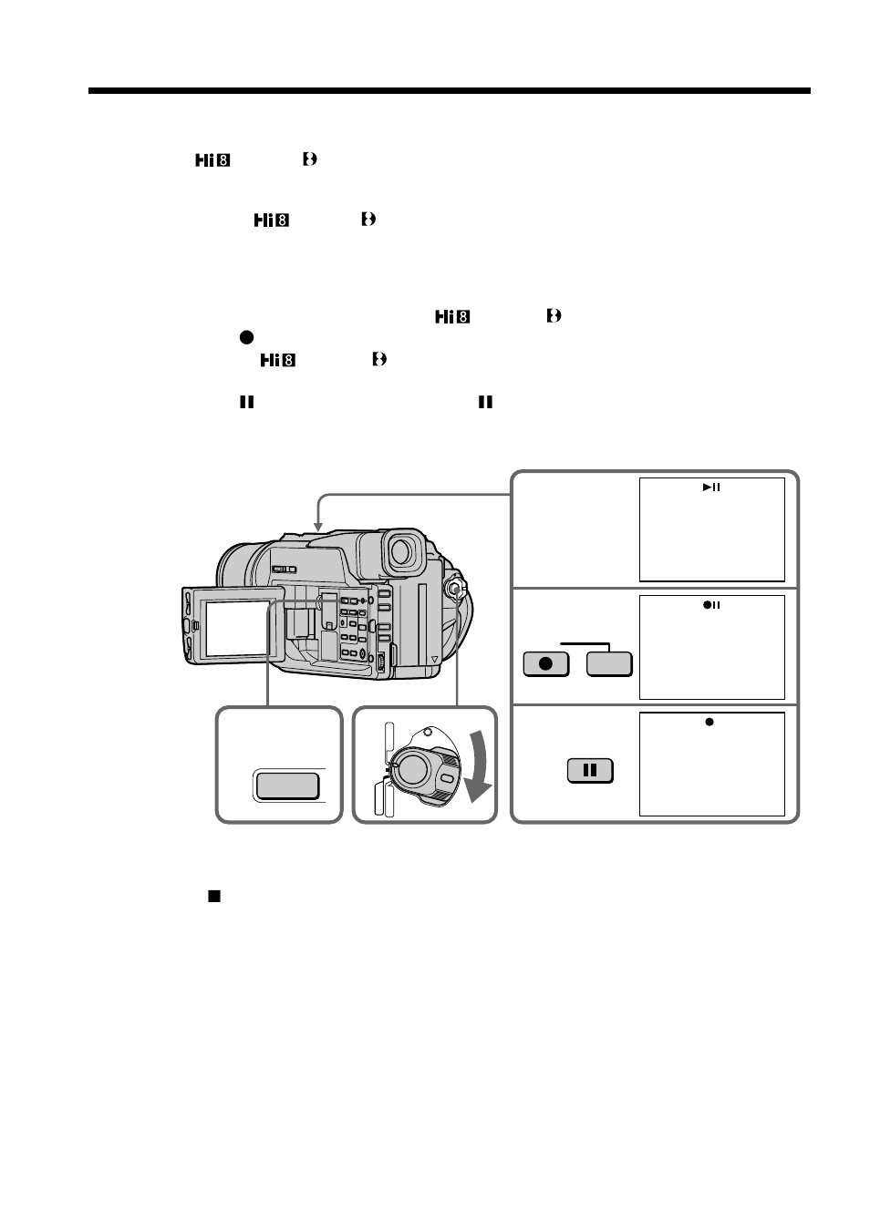 Copying the image recorded on “memory, Stick” to tapes | Sony DCR-TRV120 User Manual | Page 92 / 132