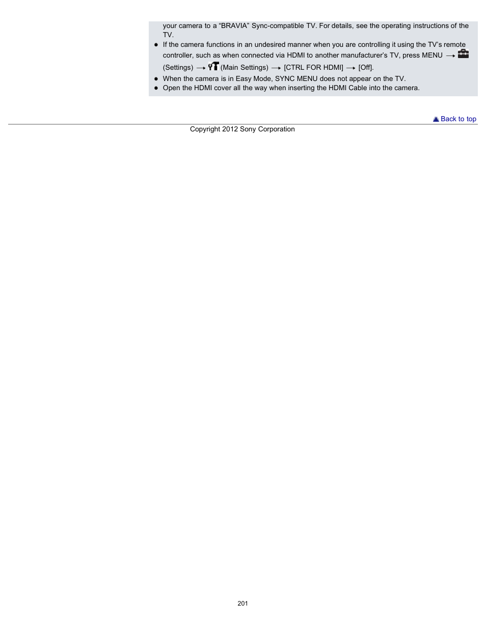 Sony DSC-WX100 User Manual | Page 201 / 257