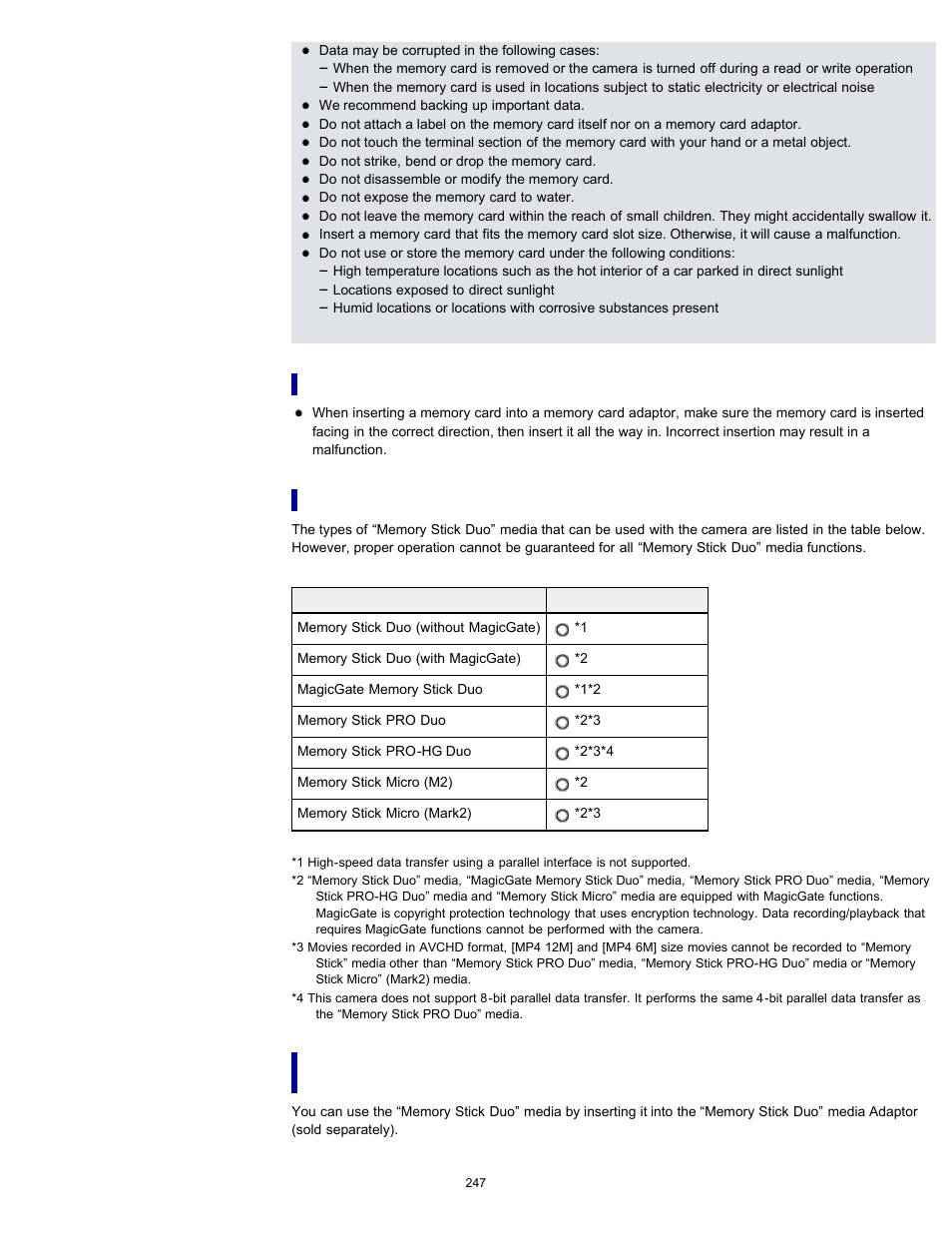 Sony DSC-WX100 User Manual | Page 247 / 257
