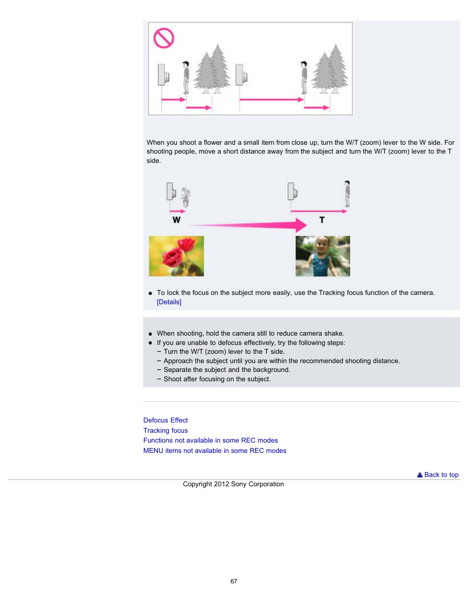 Sony DSC-WX100 User Manual | Page 67 / 257