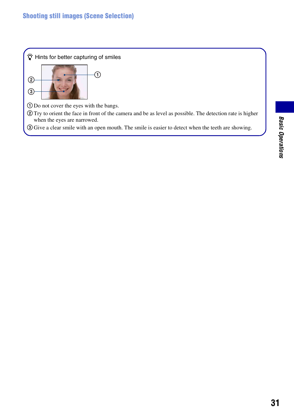 Sony DSC-W230 User Manual | Page 31 / 129