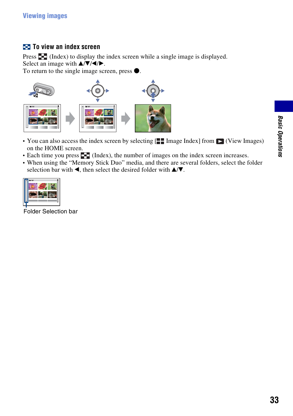 Sony DSC-W230 User Manual | Page 33 / 129