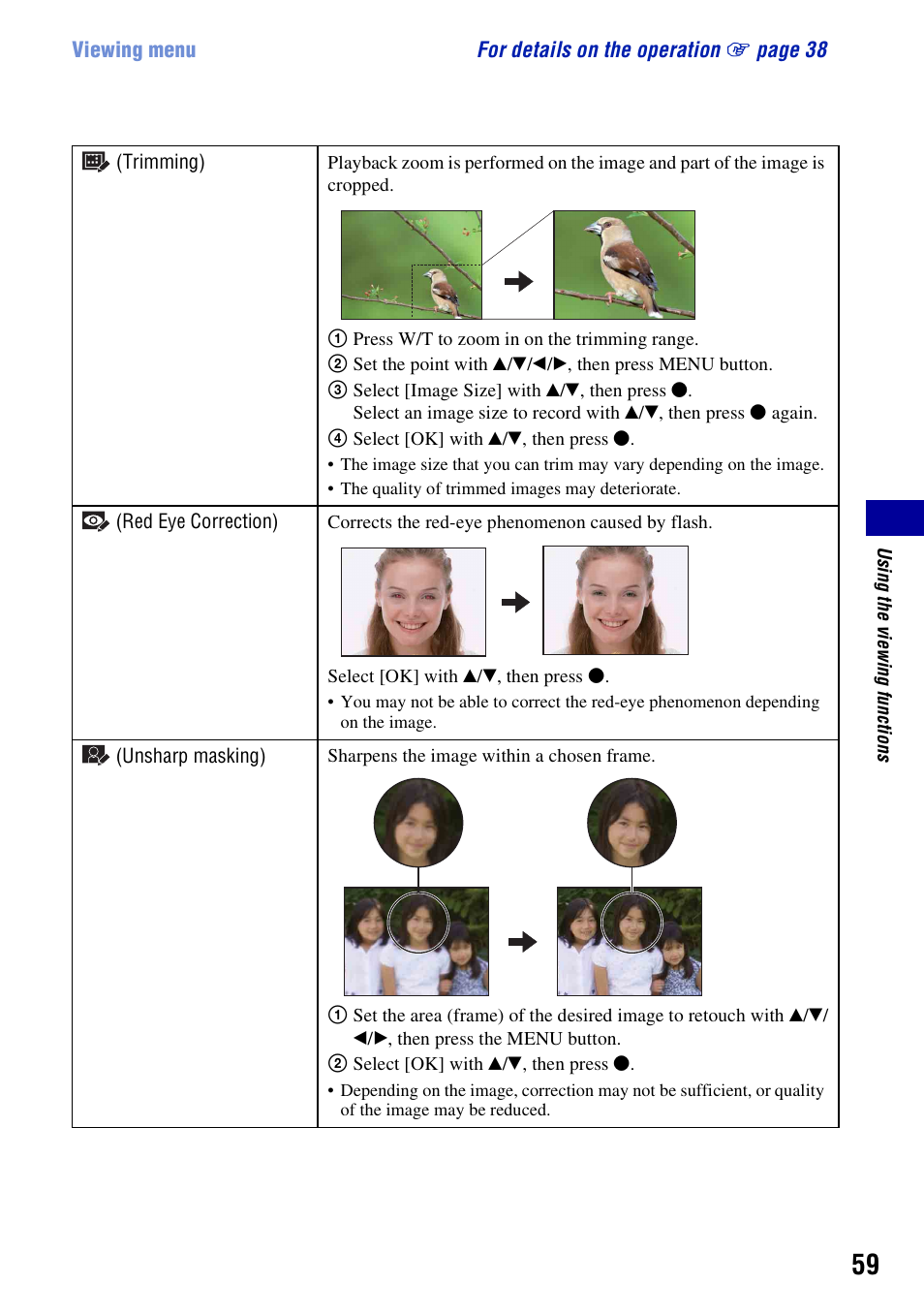 Sony DSC-W230 User Manual | Page 59 / 129