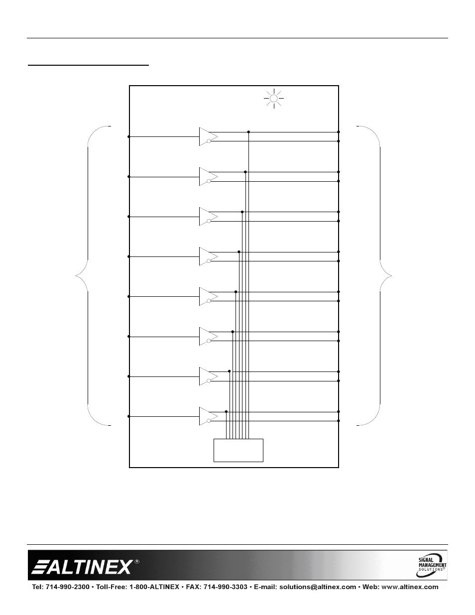Diagram 2: internal view, Multitasker | Altinex MT107-303 User Manual | Page 8 / 10