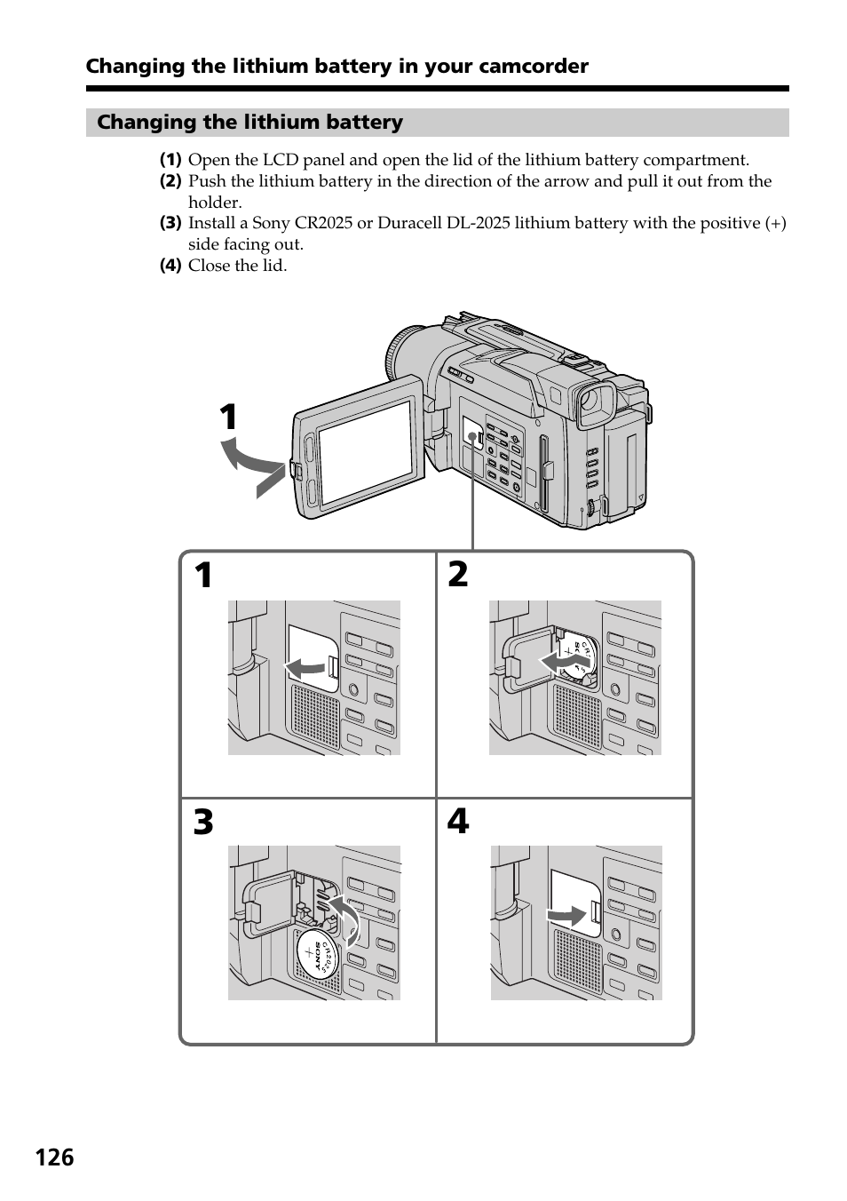 Sony DCR-TRV820 User Manual | Page 126 / 156