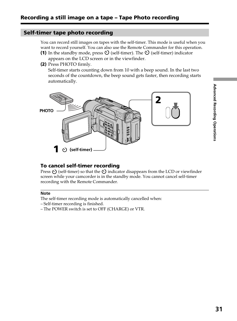 Sony DCR-TRV820 User Manual | Page 31 / 156