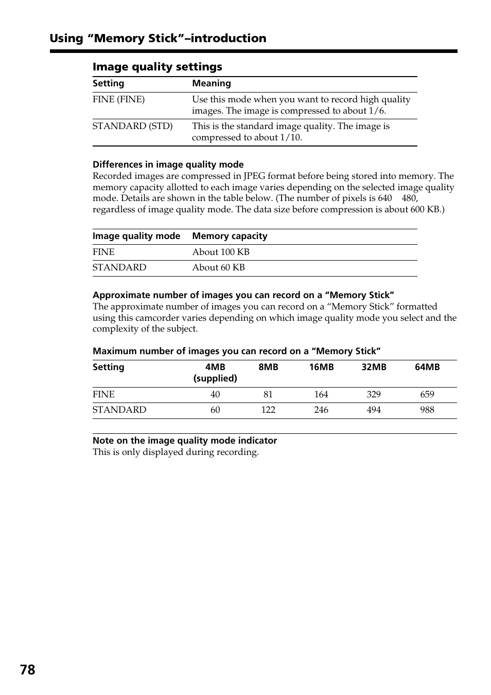 Sony DCR-TRV820 User Manual | Page 78 / 156