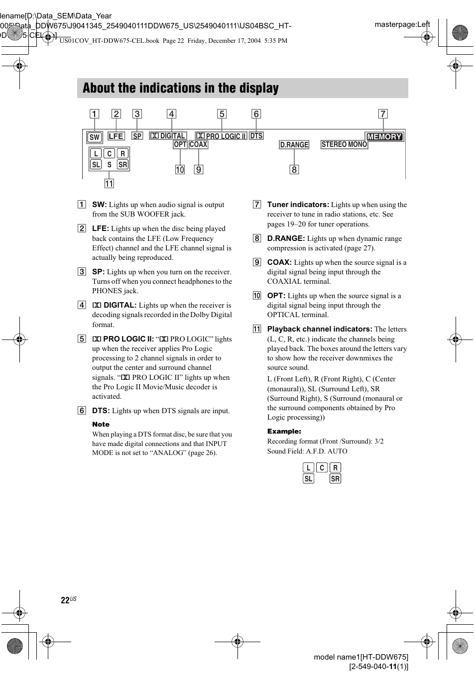 Sony HT-DDW675 User Manual | Page 22 / 40