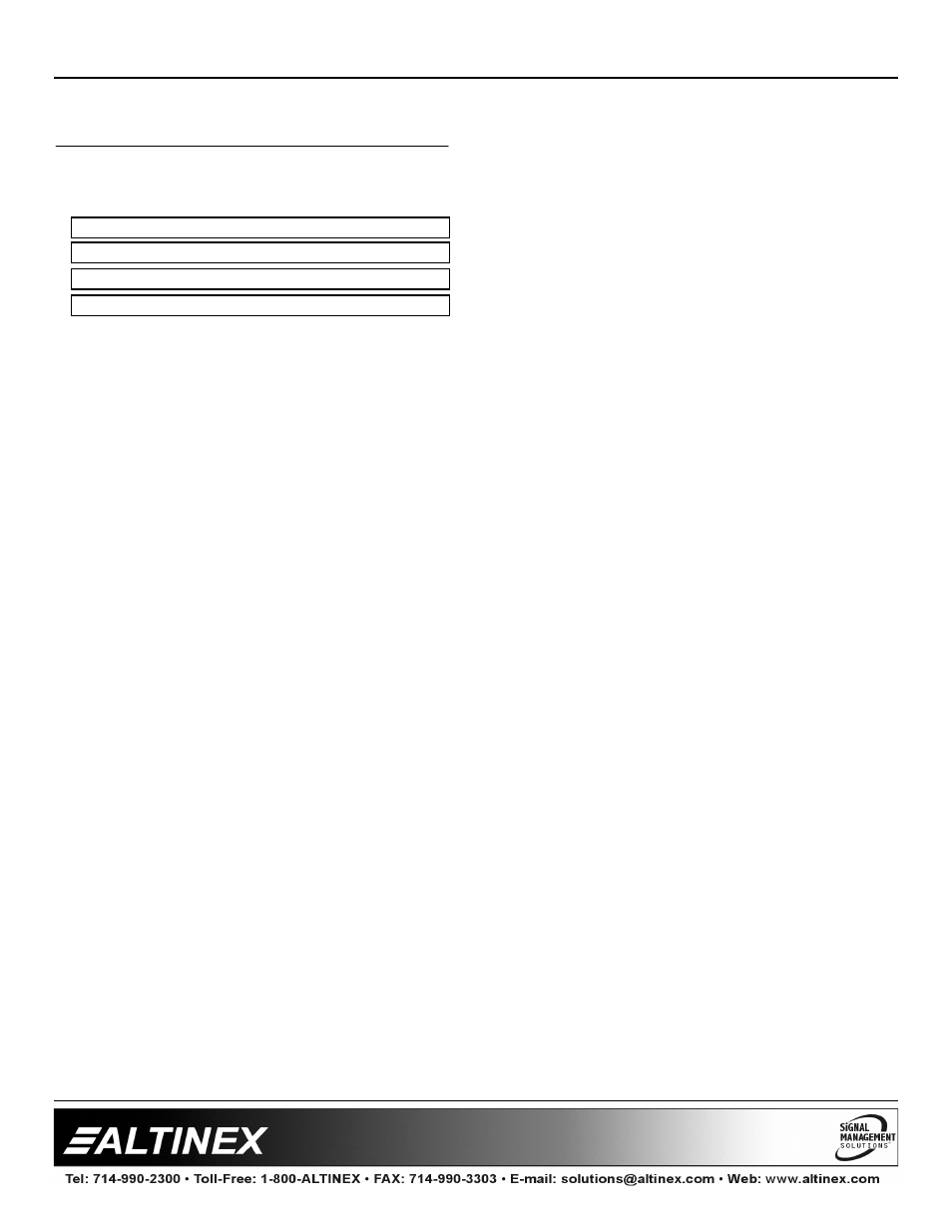 Switchers | Altinex MX2226AT User Manual | Page 2 / 13