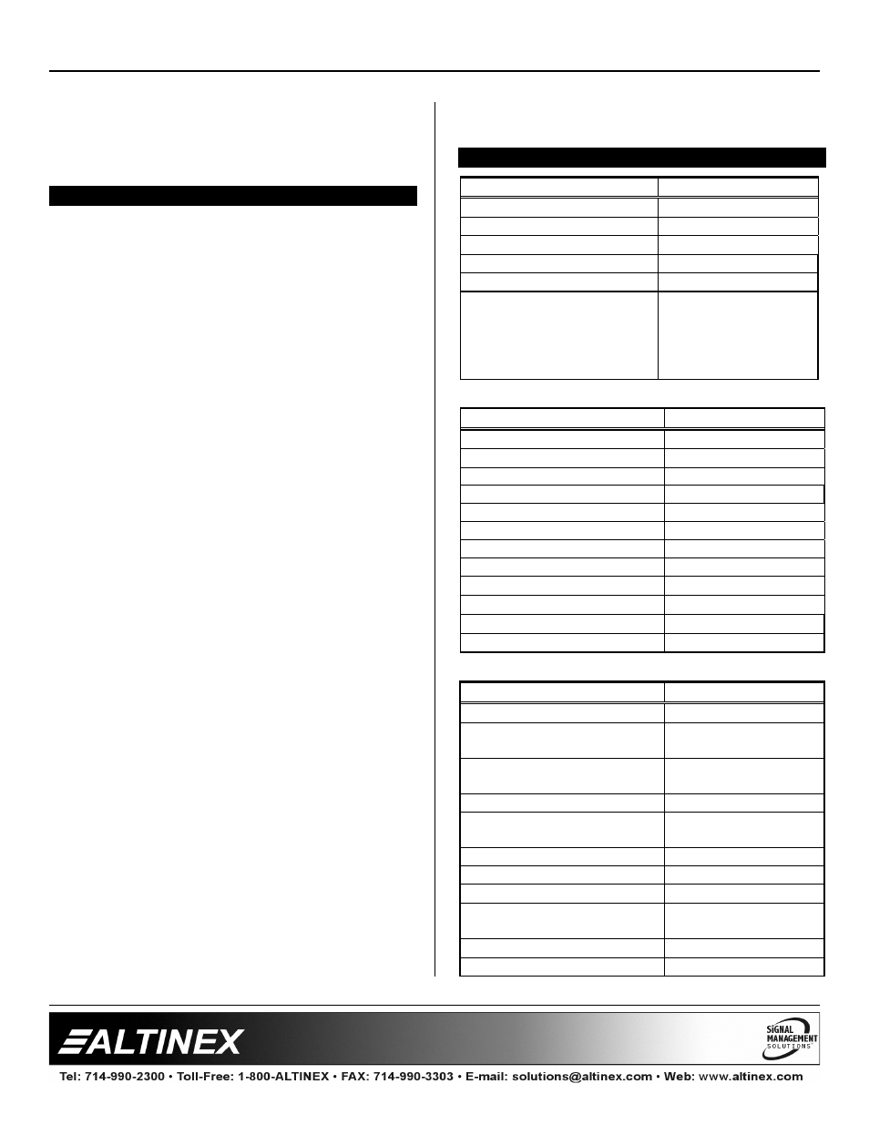 Switchers | Altinex MX2226AT User Manual | Page 4 / 13